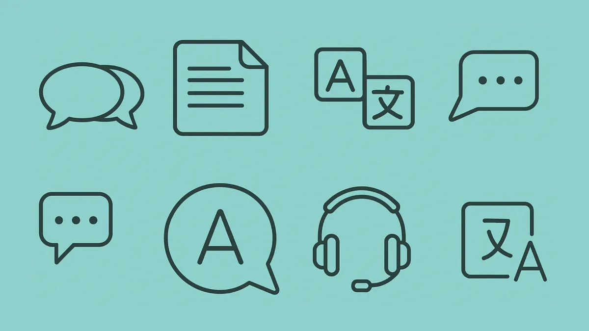 Imagem principal de Oferecemos soluções linguísticas completas — Mas o que isso quer dizer?